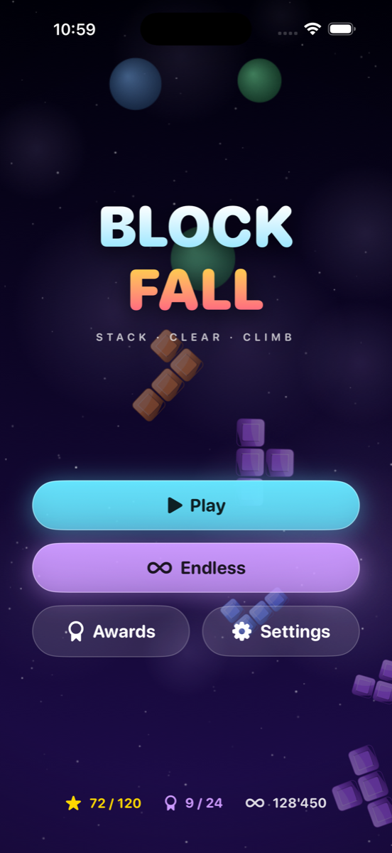 Main menu